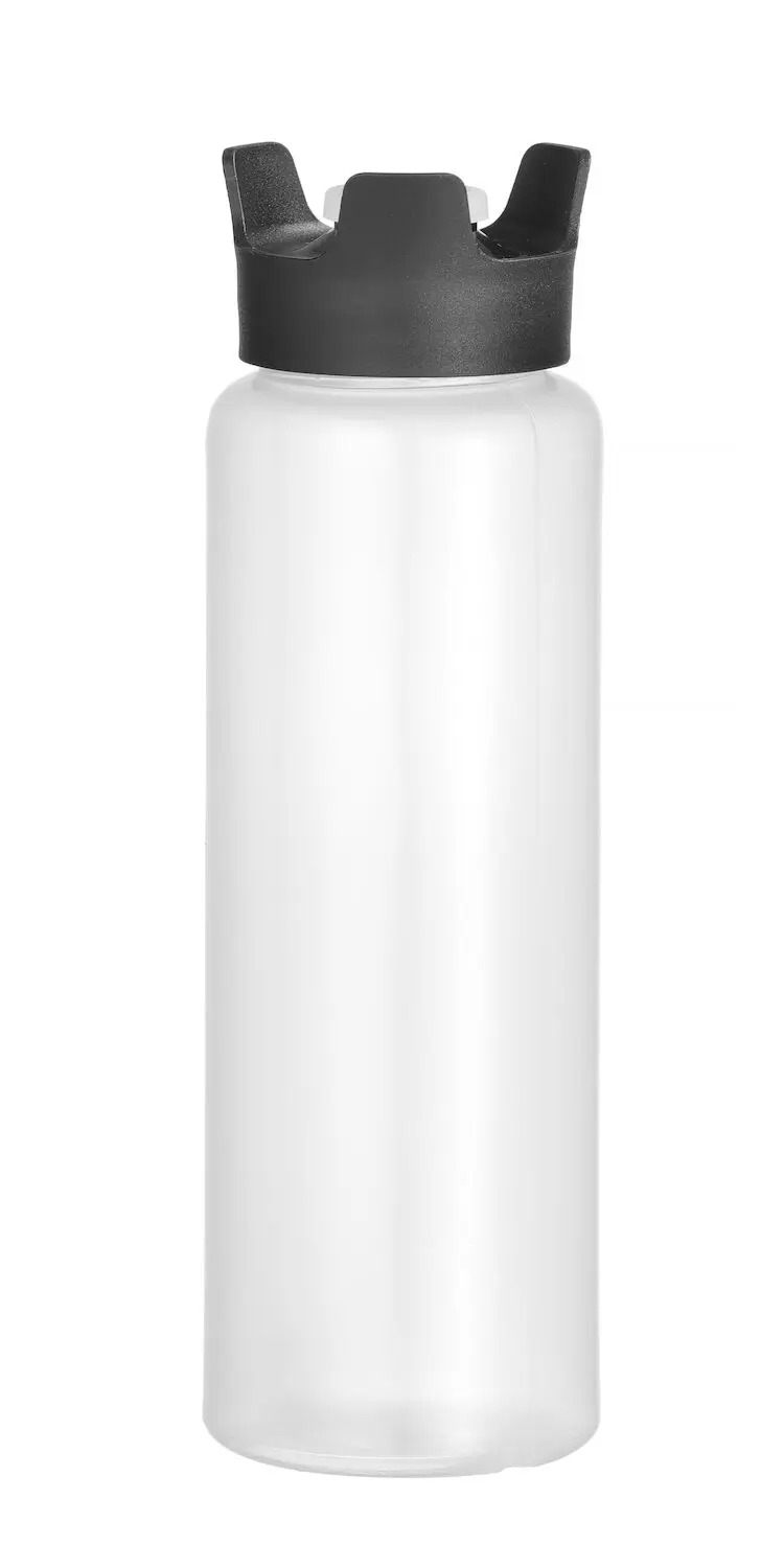 Nepilošs mērču dispensers-pudele 230 ml caurspīdīga